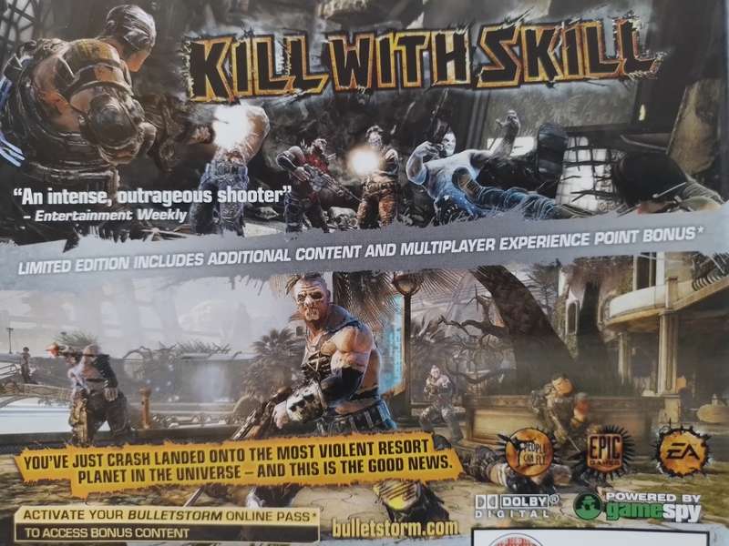 PS3 - Bullet Storm Limited Edition