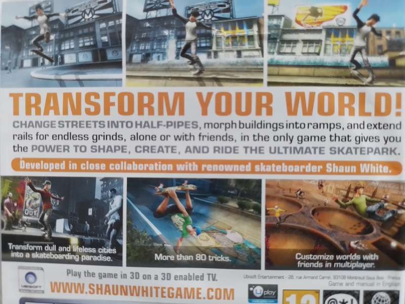 PS3 - Shaun White Snowboarding