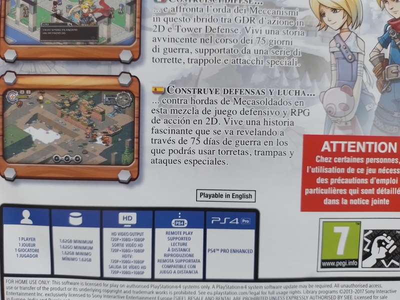 PS4 - Lock`s Quest