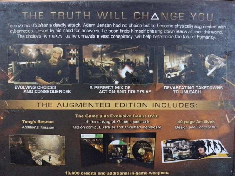 Xbox 360 - Deus Ex Human Revolution Augmented Edition