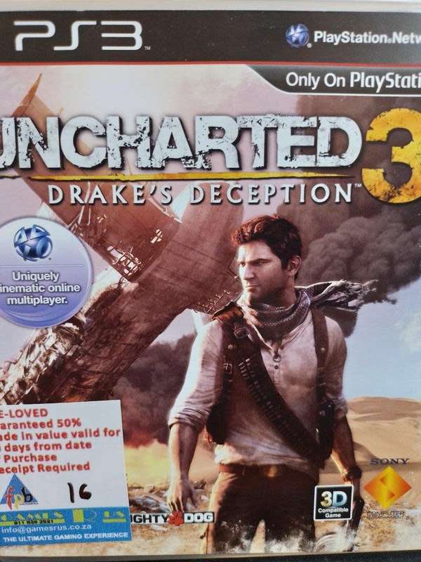 PS3 - Uncharted 3 Drake`s  Deception
