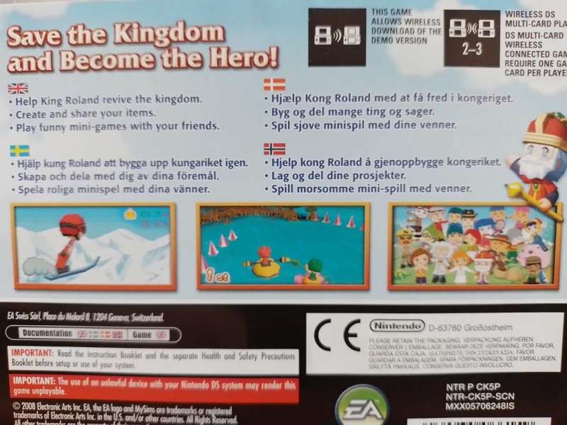 Nintendo DS - MySims Kingdom