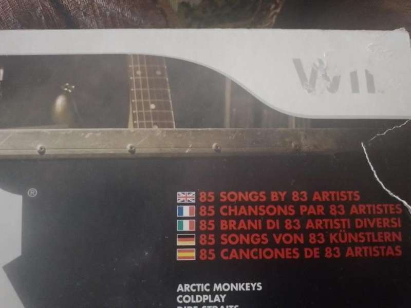 Wii - Nintendo Wii Guitar Hero 5 Boxed Guitar c/w game