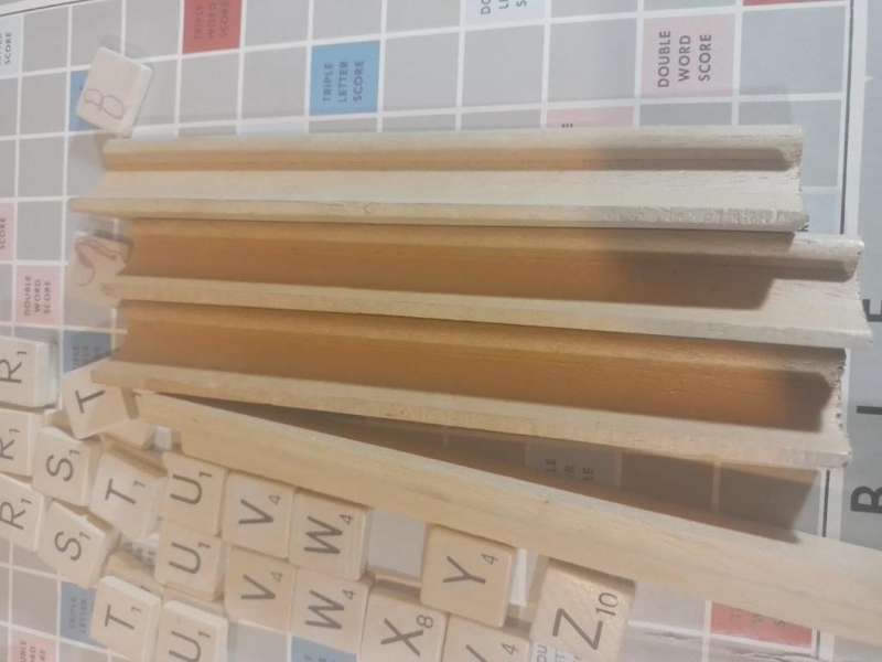 Vintage Scrabble  - Made in RSA - Leon Toys (PTY) LTD Wooden Tiles and Holders