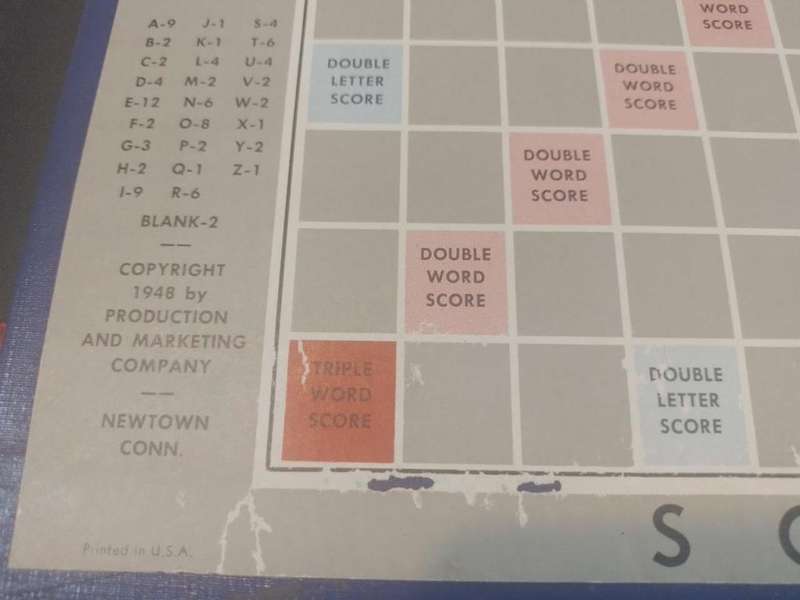 Vintage Scrabble  - Made in RSA - Leon Toys (PTY) LTD Wooden Tiles and Holders
