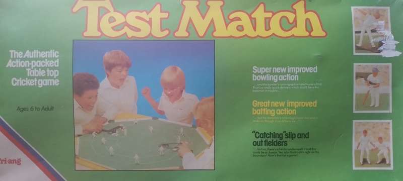 Vintage Test Match Cricket 1985 Triang