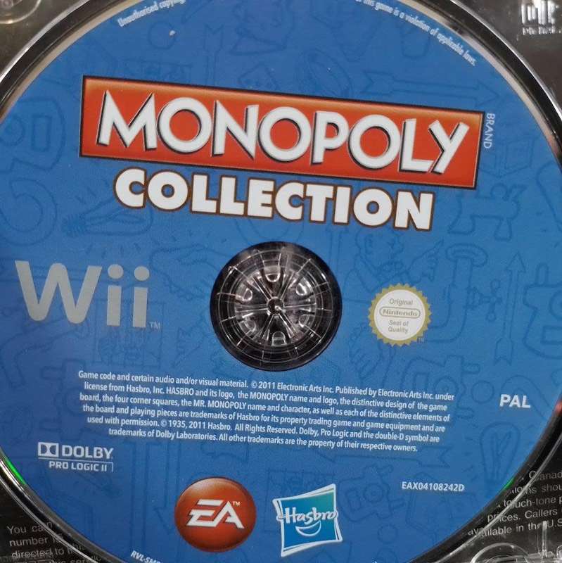 Wii - Monopoly Collection (Disc Only)