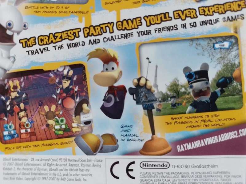 Wii - Rayman Raving Rabbids 2