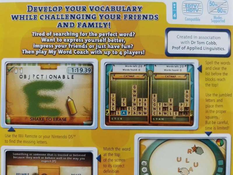 Wii - My Word Coach