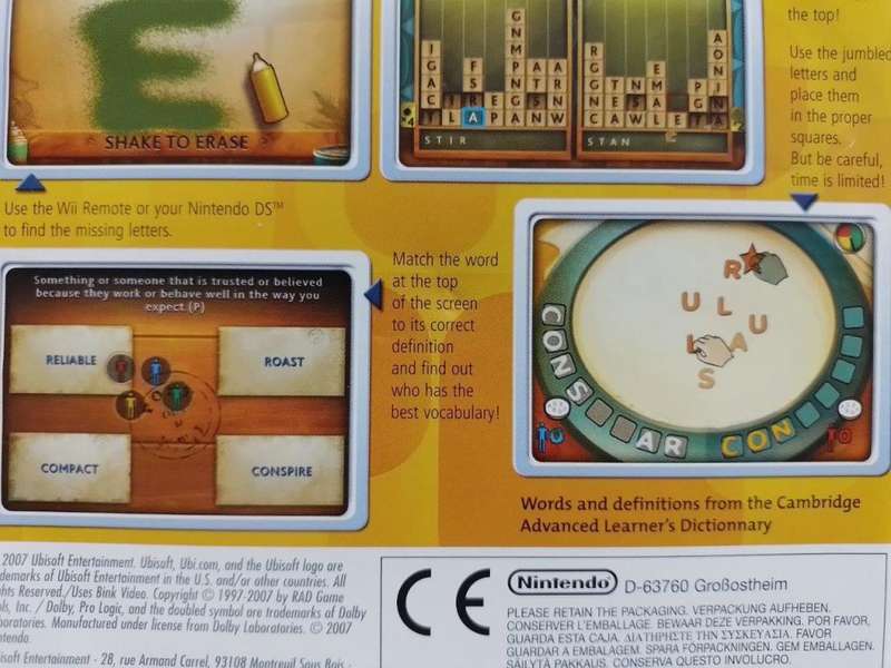 Wii - My Word Coach