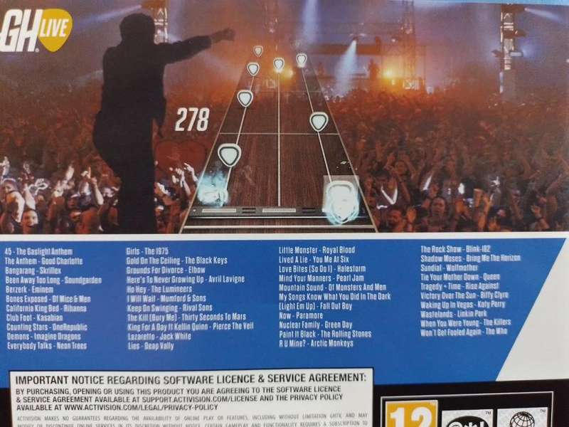 PS4 - Guitar Hero Live