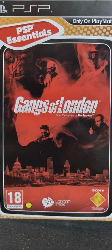 PSP - Gangs Of London - PSP Essentials