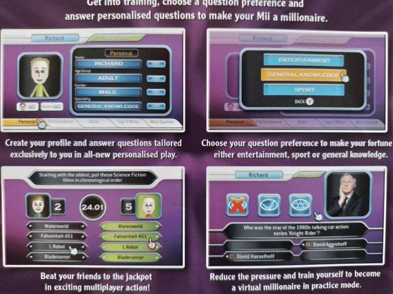 Wii - Who Wants To Be A Millionaire? 2nd Edition