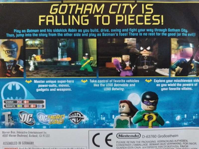 Wii - Lego Batman The Video Game