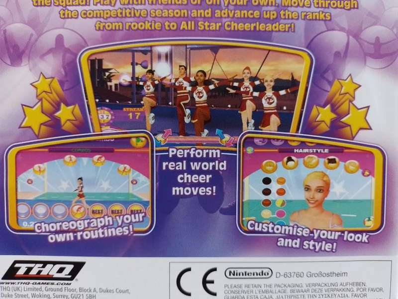 Wii - All Star Cheerleader