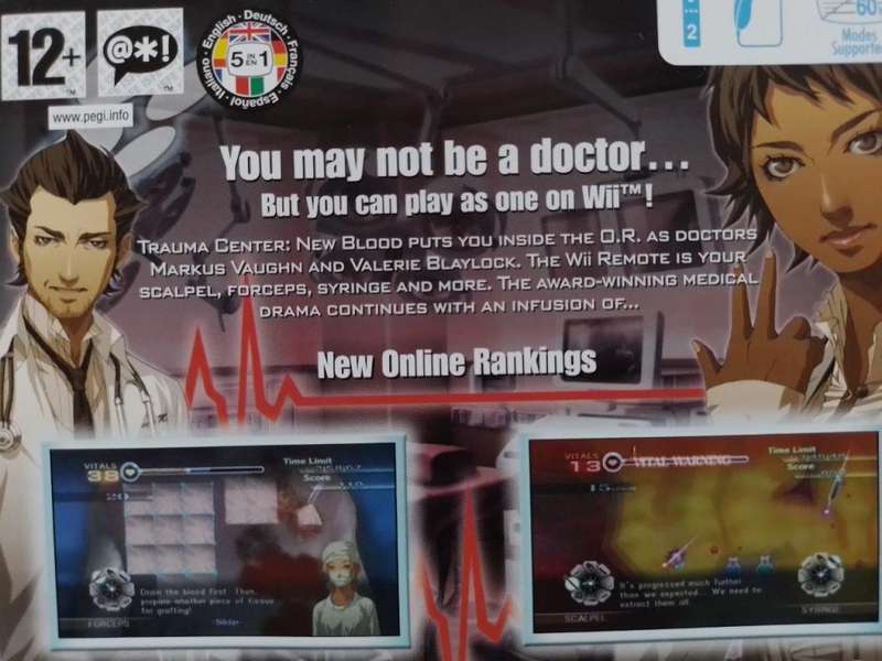 Wii - Trauma Center New Blood
