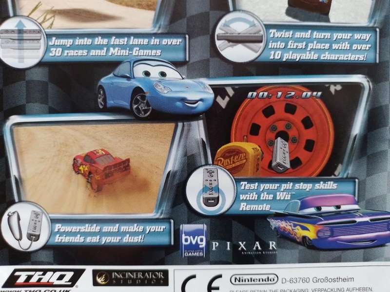 Wii - Disney Pixar Cars
