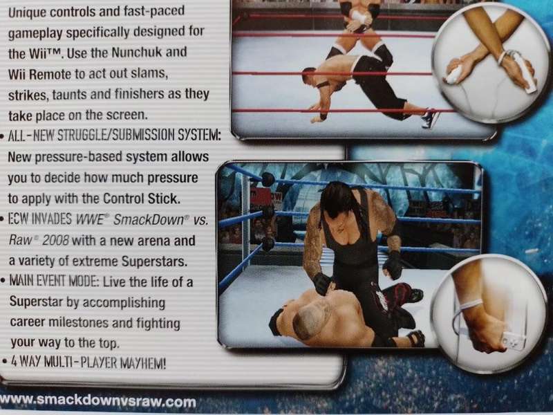 Wii - WWE Smack Down vd Raw 2008 feat ECW