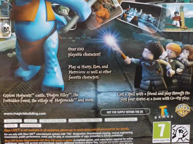 Xbox 360 - Lego Harry Potter Years 1 - 4