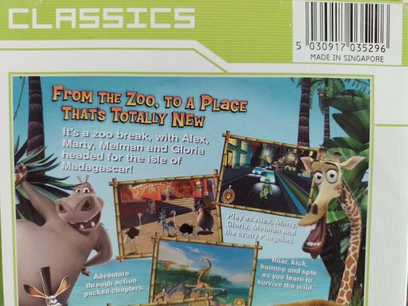Xbox - Madagascar - Classics