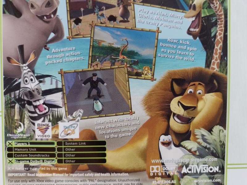 Xbox - Madagascar - Classics