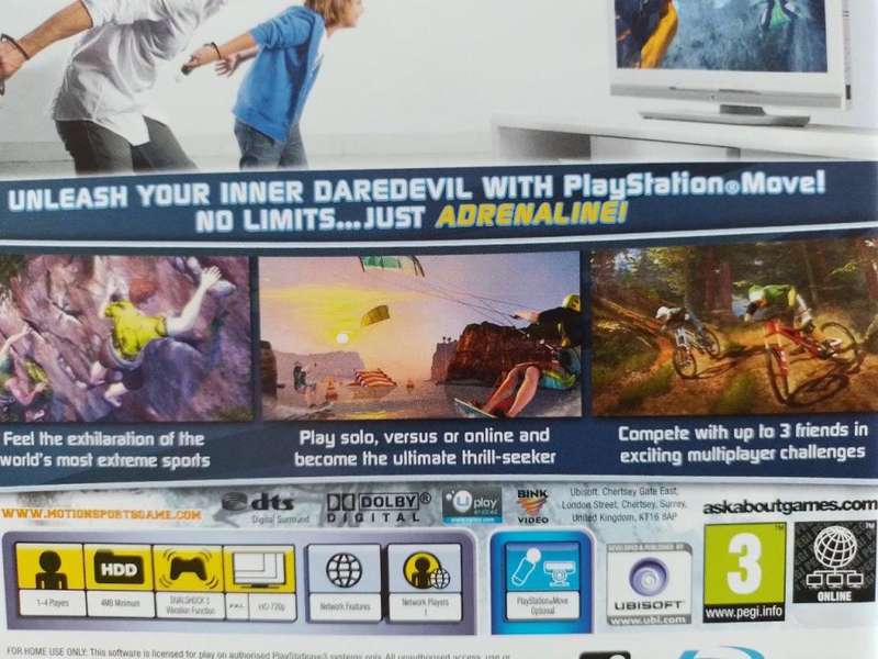 PS3 - Motionsports Adrenaline