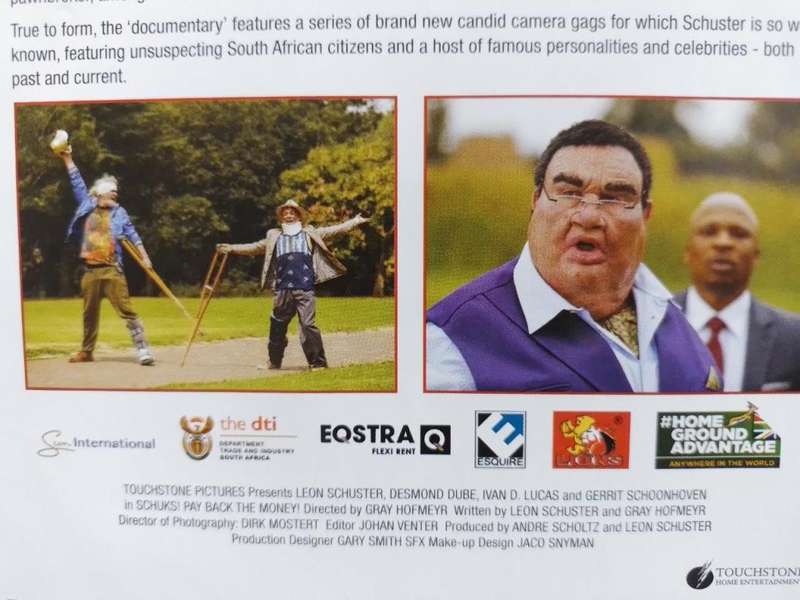 DVD - Leon Schuster Schucks! ... Pay Back the Money
