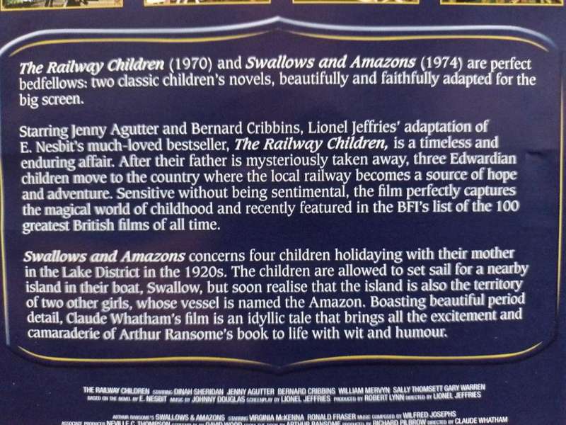 DVD - Swallows & Amazons The Railway Children (Double Feature)