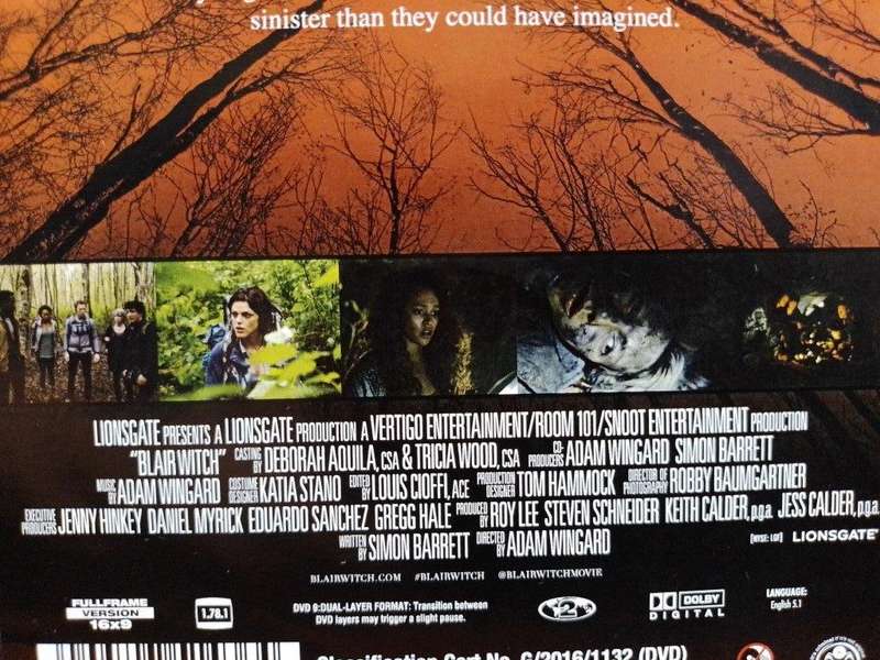 DVD - Blair Witch