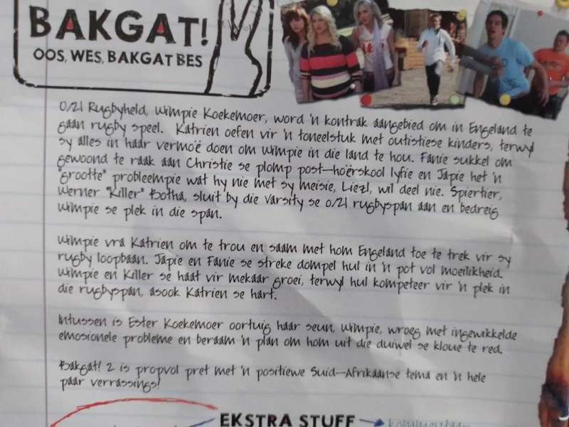 DVD - Bakgat! Oos, Wes Bakgat Bes