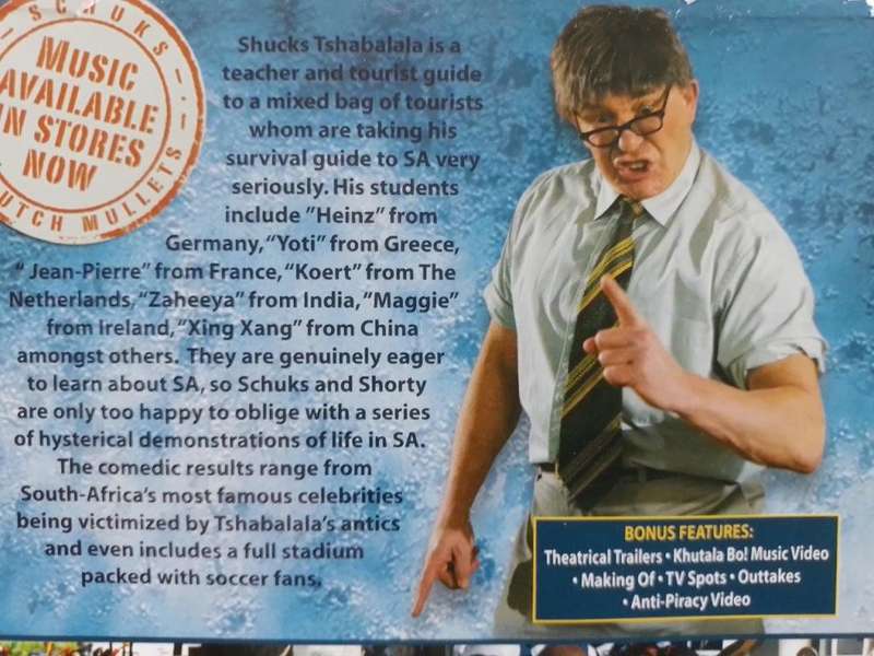 DVD - Leon Schuster Mad Buddies Schuks Tshabalala`s Survival Guide to South Africa