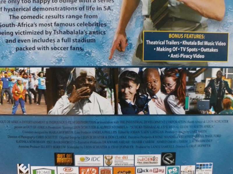 DVD - Leon Schuster Mad Buddies Schuks Tshabalala`s Survival Guide to South Africa
