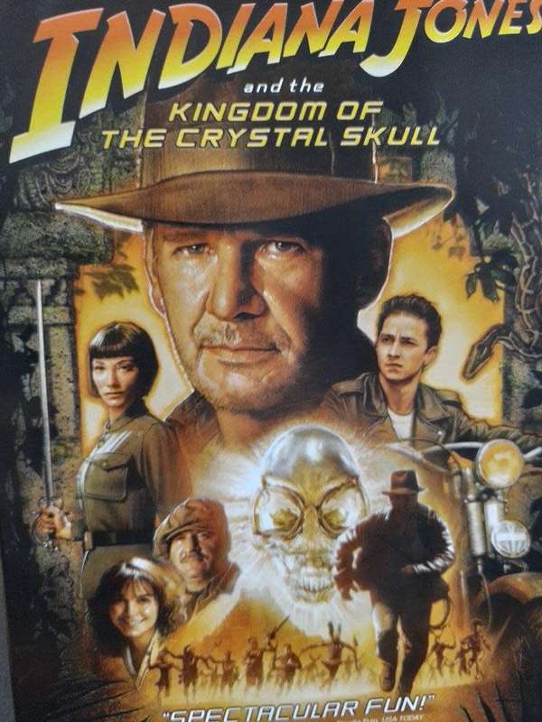 DVD - Indiana Jones and the Kingdom of The Crystal Skull