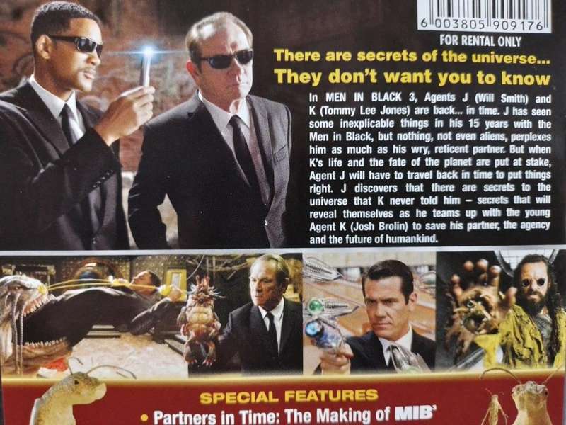 DVD - Men in Black 3