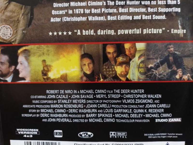 DVD - The Deer Hunter