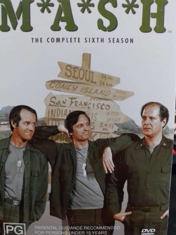 DVD - MASH The Complete Sixth Season