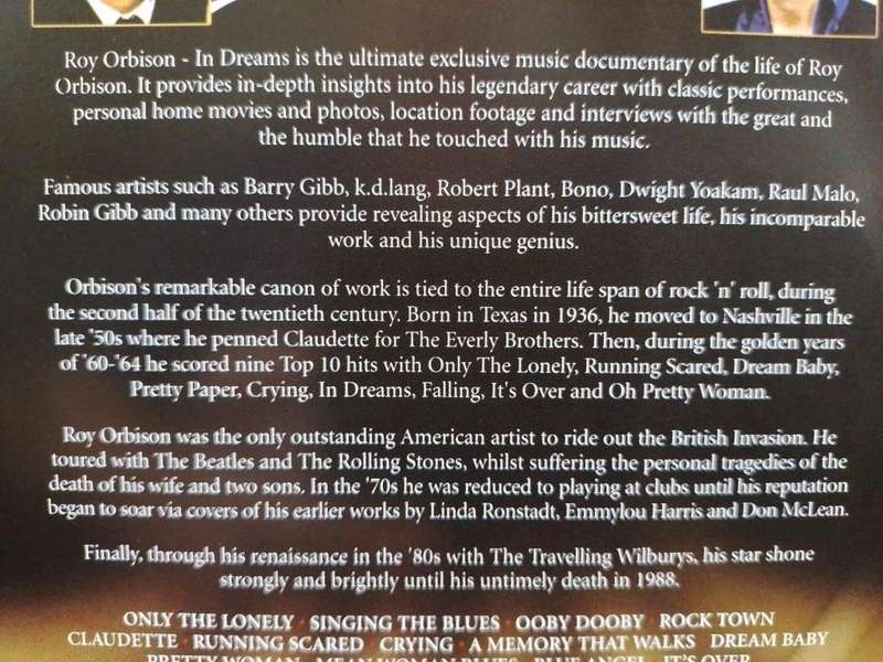DVD - Roy Orbison in Dreams The Roy Orbison Story
