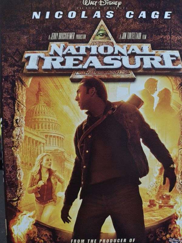DVD - National Treasure Nicolas Cage