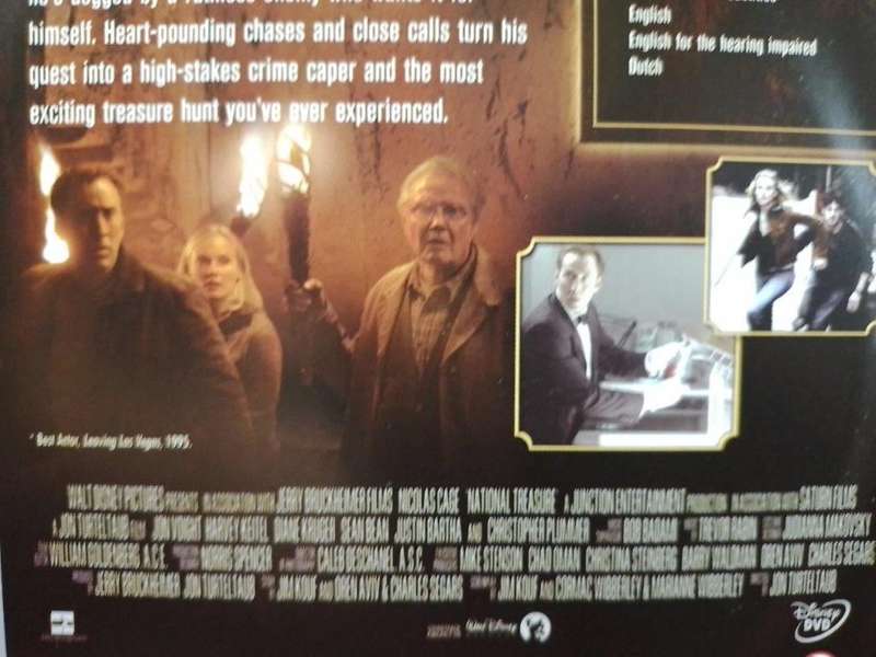 DVD - National Treasure Nicolas Cage