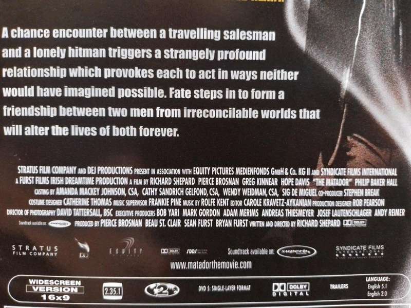 DVD - The Matador