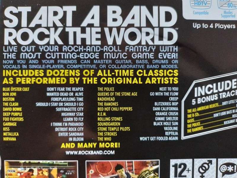 Wii - Rock Band