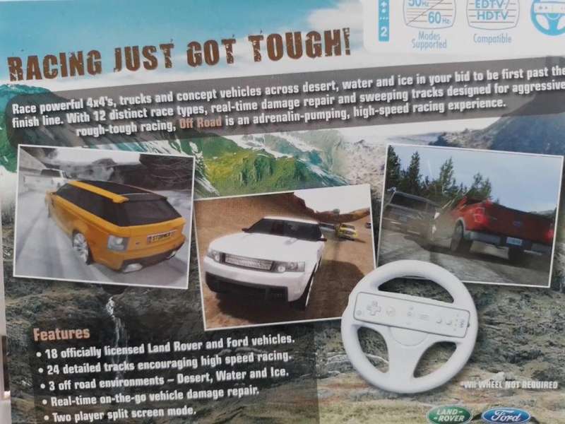 Wii - Land Rover Ford Off Road