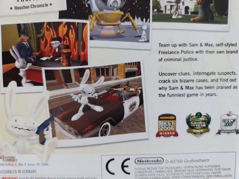 Wii - Sam & Max Season One