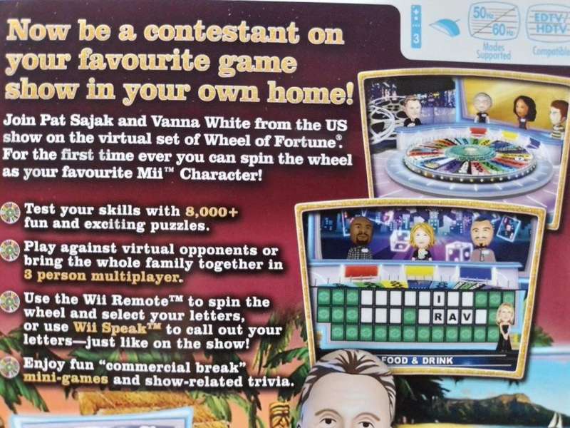 Wii - Wheel of Fortune