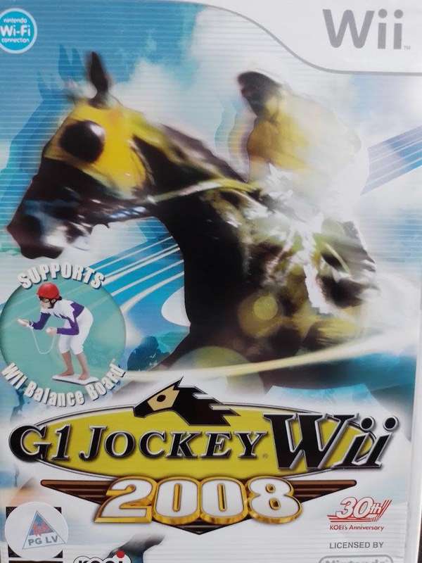 Wii - G1 Jockey Wii 2008 ( Wii Balance Board Compatible)