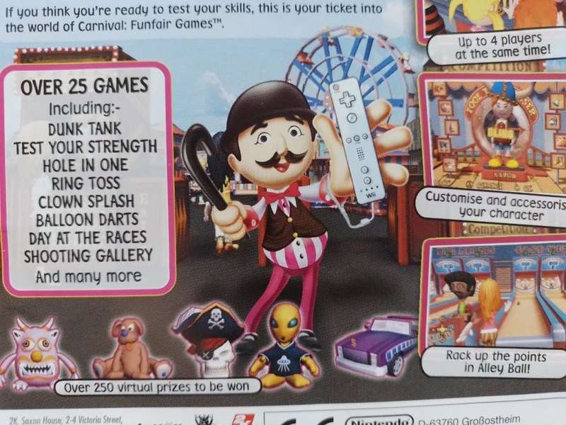 Wii - Carnival Funfair Games