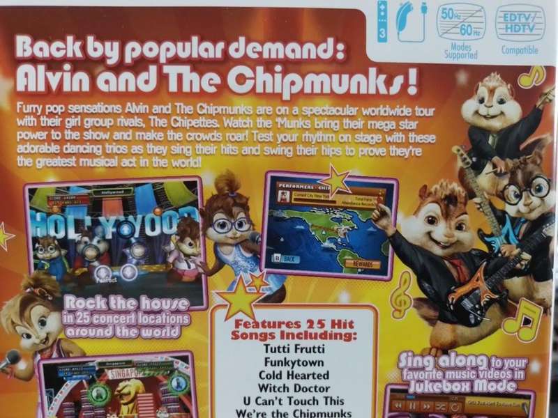 Wii - Alvin And The Chipmunks The Squeakquel