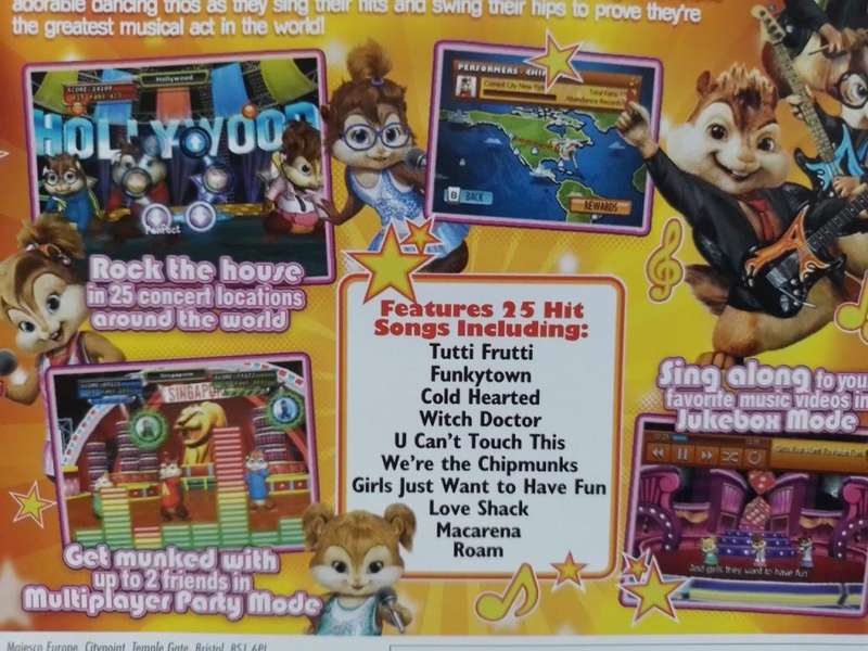 Wii - Alvin And The Chipmunks The Squeakquel