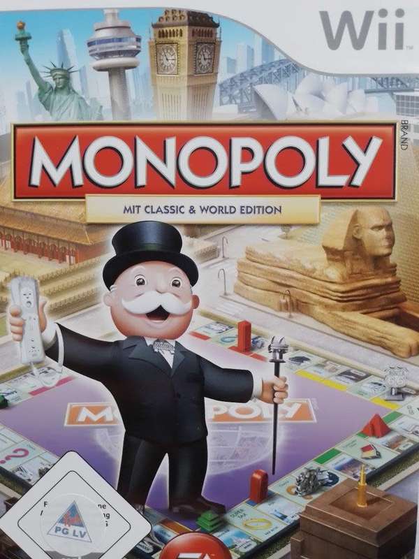 Wii - Monopoly Classic & World Edition