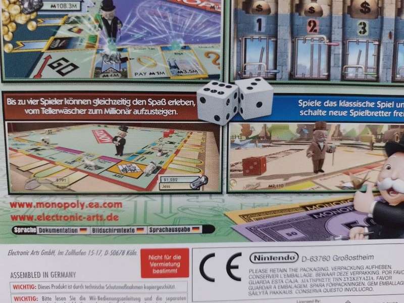 Wii - Monopoly Classic & World Edition